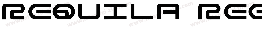 Requila Regular字体转换